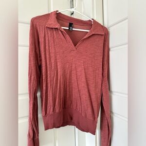 Bobi long sleeve polo.